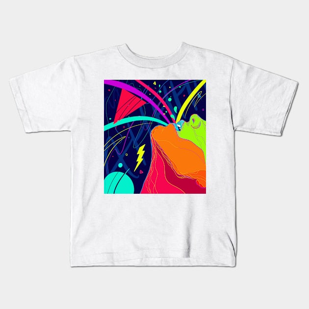 SWOOSH Kids T-Shirt by karylnerona